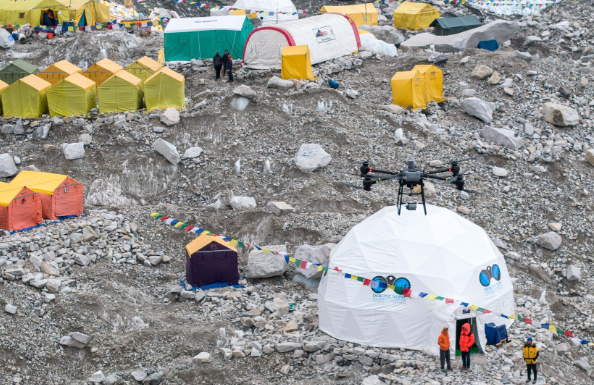 Drone Delivery on Everest