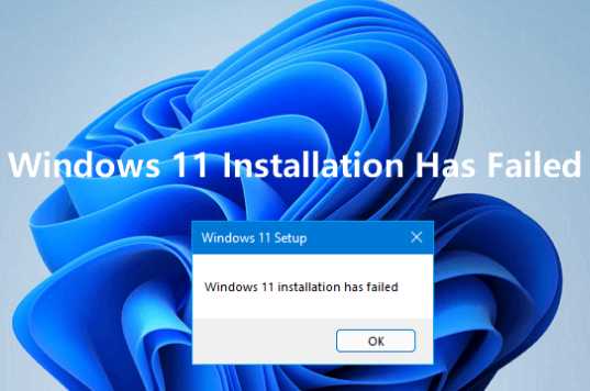 Windows 11 Install Has Failed. Windows 11 Install Has Failed.